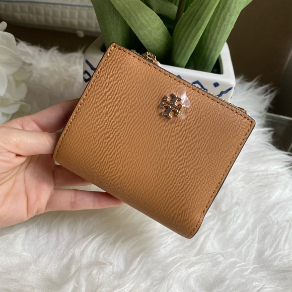 Tory Burch Emerson Mini Leather Wallet - Picture 1 of 11
